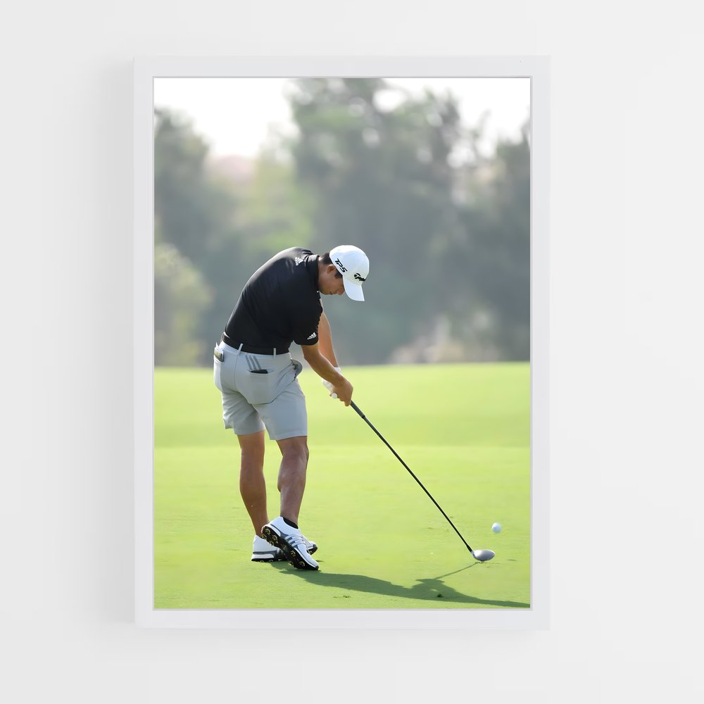 Poster Swing Maîtrisé – affiche Golf (vue 3)
